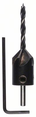 Bosch Accessoires Houtspiraalboor met verzinkboor 4 mm 1st - 2608596391