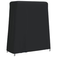 Hoes voor tafeltennistafel 165x70x185 cm 420D oxford stof zwart