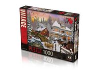 Snowy Day Puzzel 1000 Stukjes - thumbnail