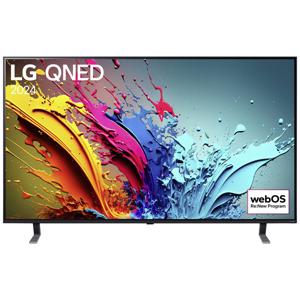 LG Electronics 65QNED85T6C 4K QNED LED-TV 165 cm 65 inch Energielabel E (A - G) CI+*, DVB-C, DVB-S2, DVB-T2, Smart TV, UHD, WiFi, Nano Cell Zwart