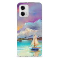 Smartphone hoesje Motorola Moto G73 Boat