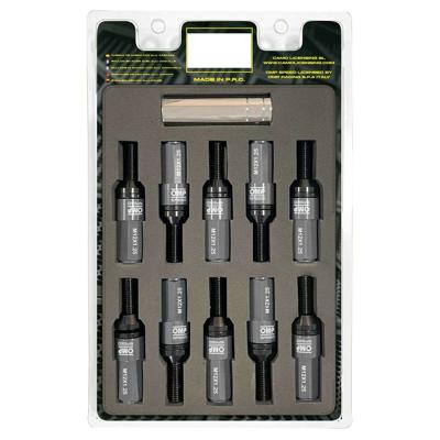Schroevenkit OMP OMPS09971202 28 mm Zilver M12 x 1,25