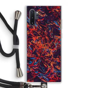 Lucifer: Samsung Galaxy Note 10 Plus Transparant Hoesje met koord