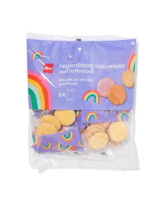 HEMA Likkoekjes met fruitsmaak 180 gram