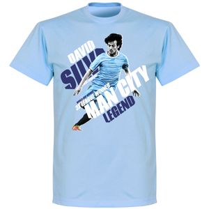 David Silva Manchester City Legend T-Shirt