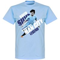 David Silva Manchester City Legend T-Shirt