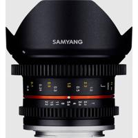 Samyang 12mm T2.2 NCS CS VDSLR SLR Ultra-groothoeklens Zwart - thumbnail