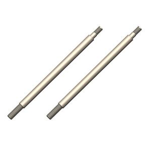 Shock Shaft - 61mm - Front - Steel - 2pcs (C-00180-166)