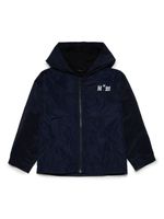 Nº21 Kids veste zippée à logo imprimé - Bleu