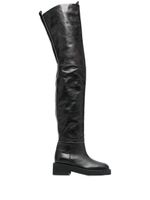 MM6 Maison Margiela cuissardes à bout carré 55 mm - Noir