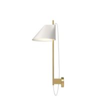 Louis Poulsen Yuh Wandlamp - 2700K - Wit/messing - thumbnail