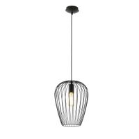 Eglo Hanglamp e27 zwart &apos;newtown&apos;