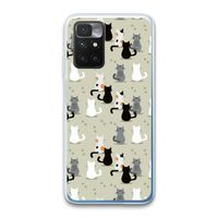 Katten: Xiaomi Redmi 10 Transparant Hoesje