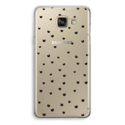 Kleine kattenkopjes: Samsung Galaxy A5 (2016) Transparant Hoesje