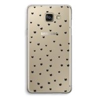 Kleine kattenkopjes: Samsung Galaxy A5 (2016) Transparant Hoesje