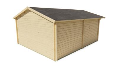 Blokhut - Tuinhuis Niedersachsen | 70 mm | vuren Red Class Wood geïmpregneerd