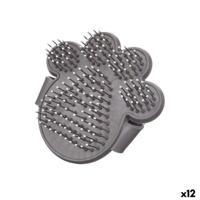 Hondenkam Mascow Grijs 10,5 x 10 x 3 cm (12 Stuks)