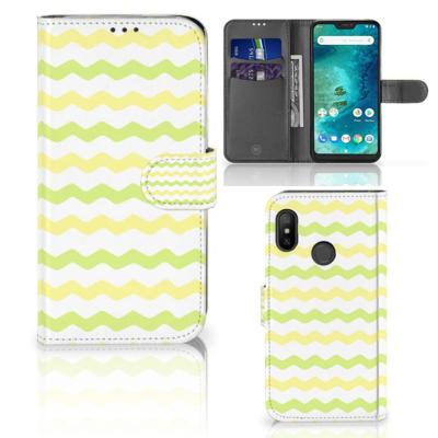 Xiaomi Mi A2 Lite | Telefoon Hoesje | Waves Yellow