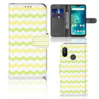 Xiaomi Mi A2 Lite | Telefoon Hoesje | Waves Yellow