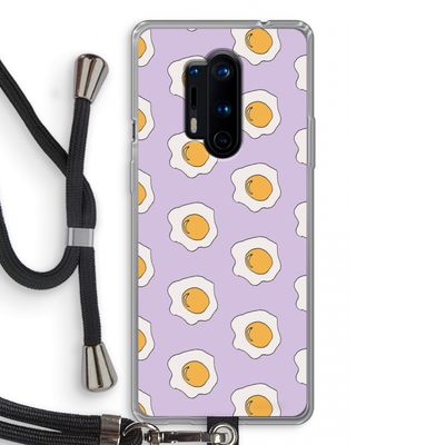 Bacon to my eggs #1: OnePlus 8 Pro Transparant Hoesje met koord