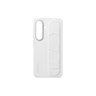 Samsung Galaxy S25 Standing Grip Case Telefoonhoesje Wit