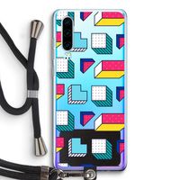 8-bit N°7: Huawei P30 Transparant Hoesje met koord