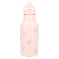 Kidzroom drinkfles sweet sips hartjes, 350ml