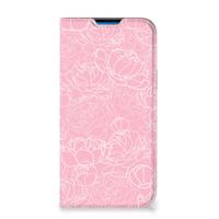 iPhone 14 Pro Max Smart Cover White Flowers