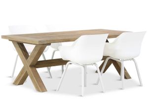 Hartman Sophie element/Oregon 200 cm dining tuinset 5-delig