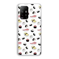 Sushi time: Oppo A94 5G Transparant Hoesje