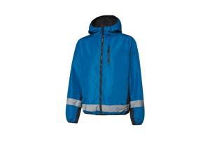 CRIVIT Heren fietsjas (blauw/zwart, XL)