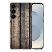 TPU Hoesje Samsung Galaxy S25 Plus - Steigerhout Backcover