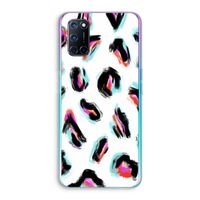 Cheetah color: Oppo A52 Transparant Hoesje Cheetah color: Oppo A52 Transparant Hoesje
