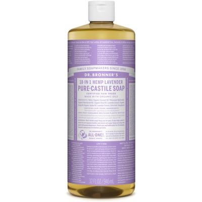 Dr. Bronner's Lavender 18-in-1 Pure-Castile Soap 945ml