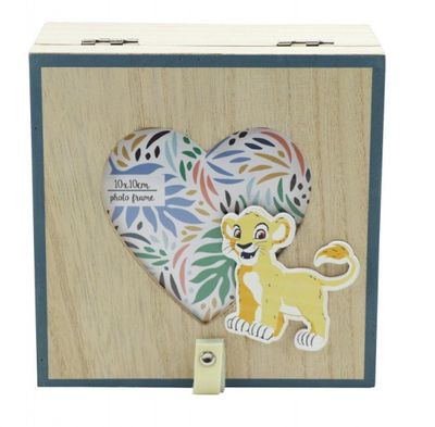 Disney opbergdoos met fotolijst The Lion King junior 15 cm hout Disney opbergdoos met fotolijst The Lion King junior 15 cm hout