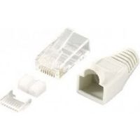 Equip 121175 kabel-connector RJ-45 Transparant, Wit - thumbnail