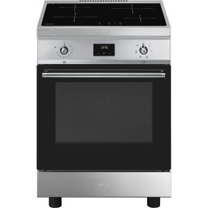 Smeg C6IMXT2 Inductie fornuis Grijs