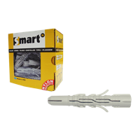 Pgb-Europe smart | sterk nylon multifunct. plug ø 6x50 | 50 st - sm00lpn00060050e