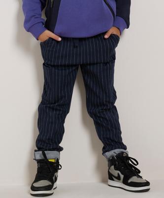 jogging cargo broek gestreept