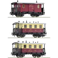 Roco 6200063 H0 3-delige set tandwieltreinen personentrein van de Sonnkopfbahn