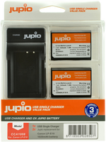 Jupio CCA1008 batterij voor camera's/camcorders Lithium-Ion (Li-Ion) 1020 mAh - thumbnail