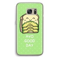 Avo Good Day: Samsung Galaxy S7 Transparant Hoesje