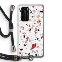 Terrazzo N°12: Huawei P40 Transparant Hoesje met koord