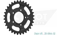 ESJOT achtertandwiel "0844" chain wheel 415 32z steel black