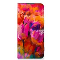 Bookcase OnePlus Nord 2T Tulips - thumbnail
