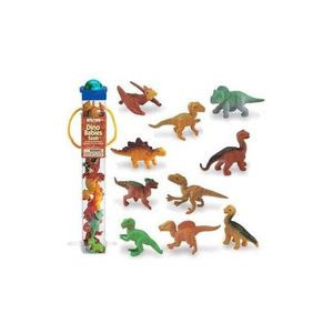 Plastic speelgoed figuren baby dino 12 stuks   -