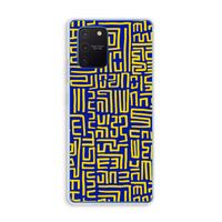 Majorelle Blue Print: Samsung Galaxy Note 10 Lite Transparant Hoesje