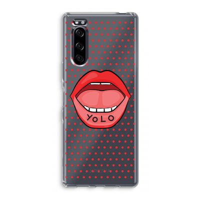 Yolo Denise: Sony Xperia 5 Transparant Hoesje