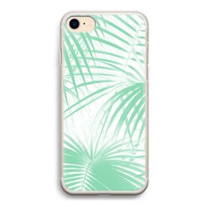 Palmbladeren: iPhone 7 Transparant Hoesje