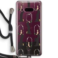 Pop Some Kim: HTC U12+ Transparant Hoesje met koord